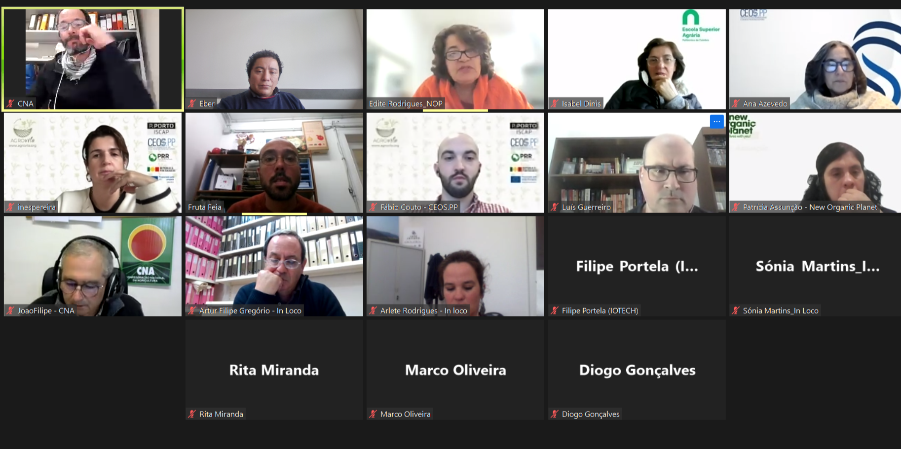 Agrovila reunião com Fruta Feia